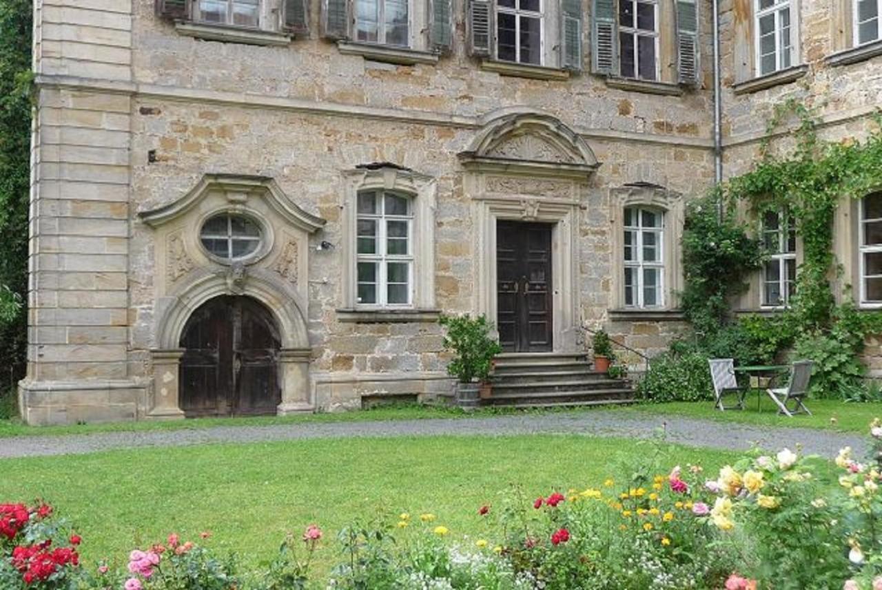 Ferienzimmer Im Schloss Burgpreppach מראה חיצוני תמונה